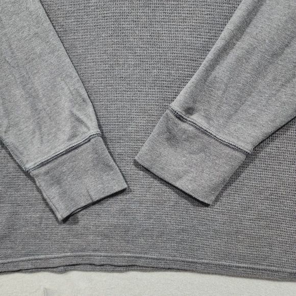 Polo Ralph Lauren Shirt Sweater Pullover Mens XL Gray Long Sleeve White Pony Vtg - Picture 12 of 16